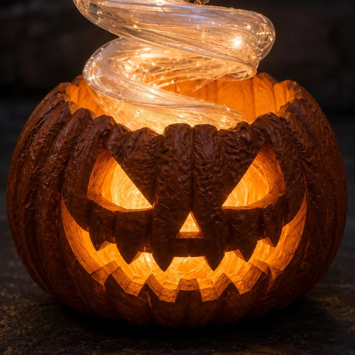 👻 Swirling Ghost Pumpkin  🎃