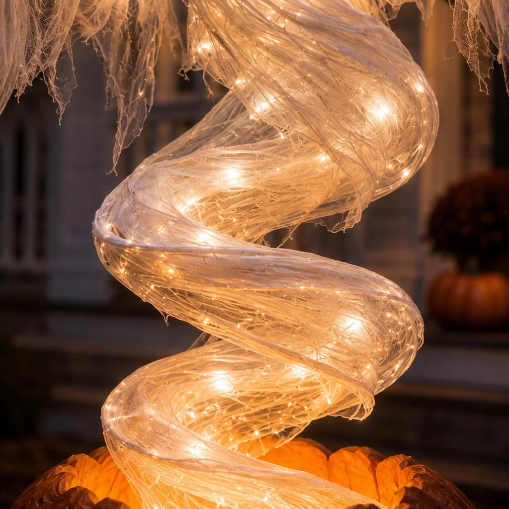 👻 Swirling Ghost Pumpkin  🎃