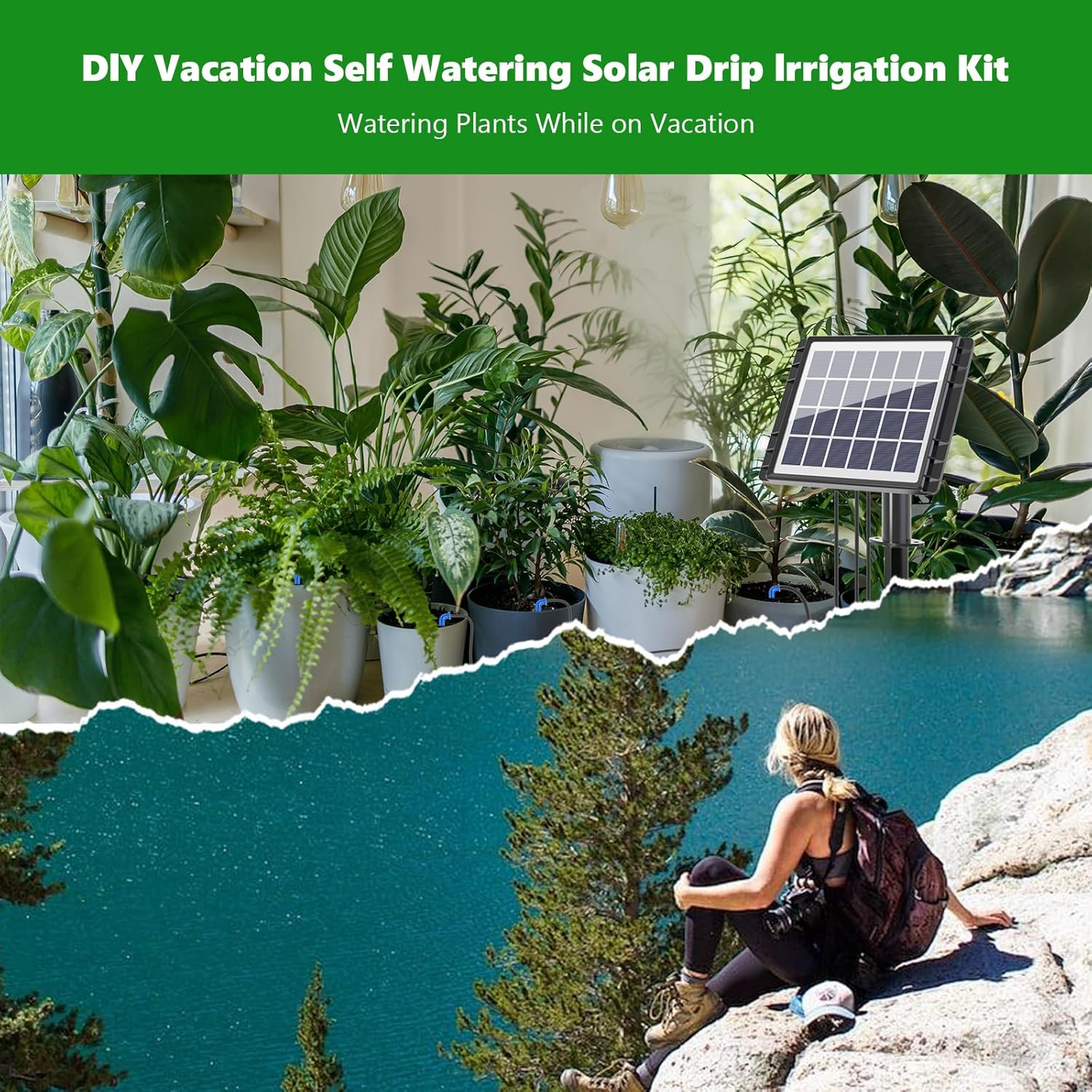 Solar Self Watering System | Automatic Garden Irrigation