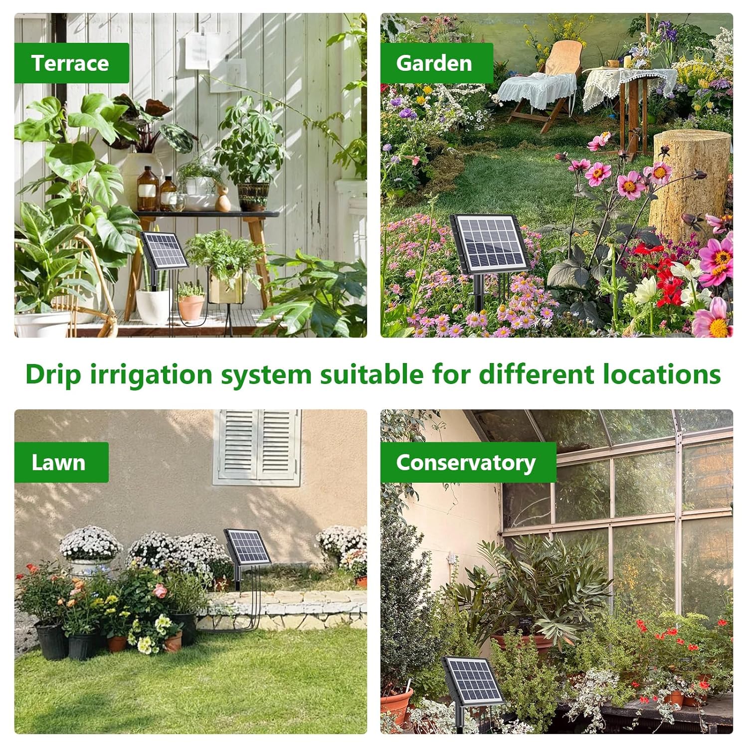 Solar Self Watering System | Automatic Garden Irrigation