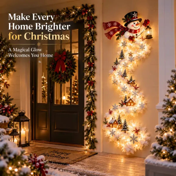 🎄✨ Christmas Magic Trail Wall Light - A Little Christmas Magic, Right on Your Wall