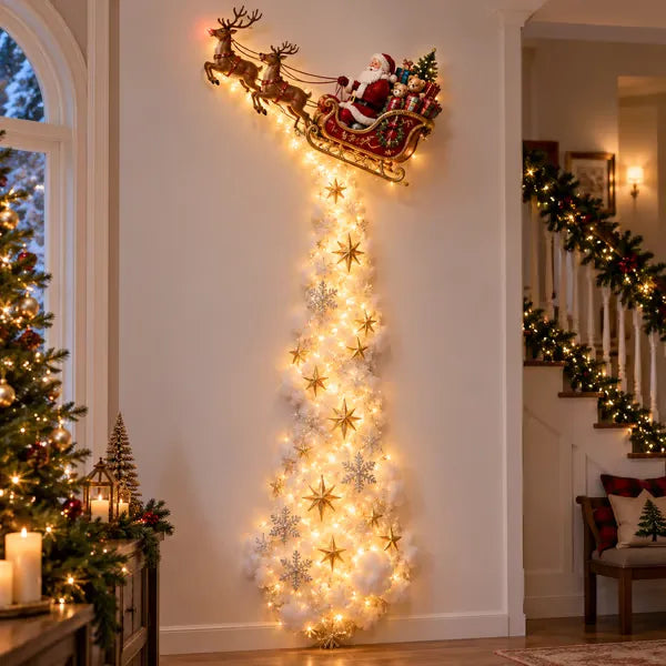 🎄✨ Christmas Magic Trail Wall Light - A Little Christmas Magic, Right on Your Wall