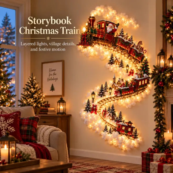🎄✨ Christmas Magic Trail Wall Light - A Little Christmas Magic, Right on Your Wall