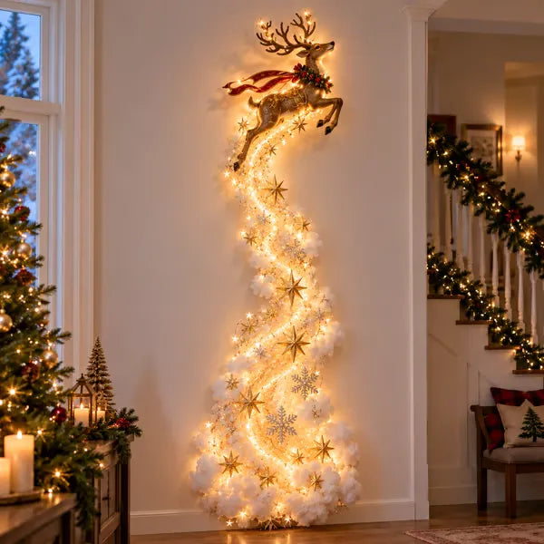 🎄✨ Christmas Magic Trail Wall Light - A Little Christmas Magic, Right on Your Wall