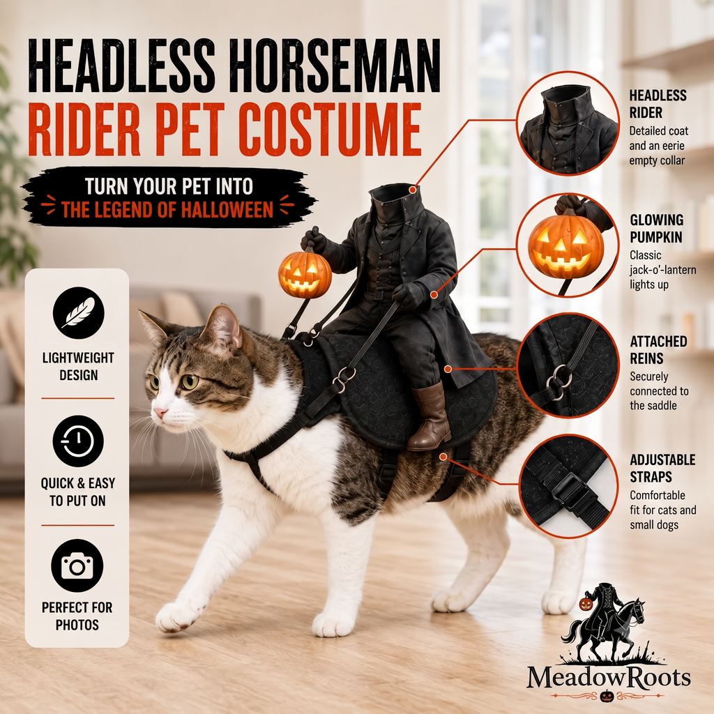 Headless Horseman Pet Costume 🎃