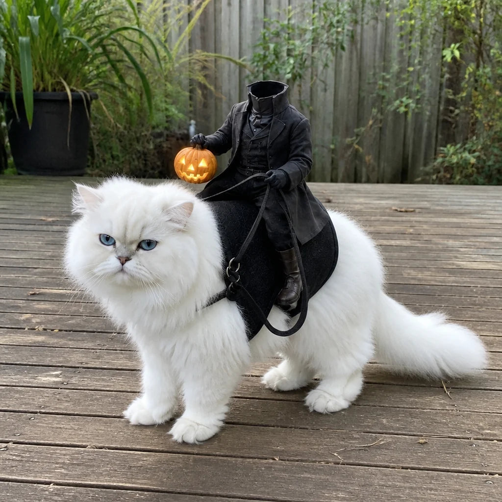Headless Horseman Pet Costume 🎃
