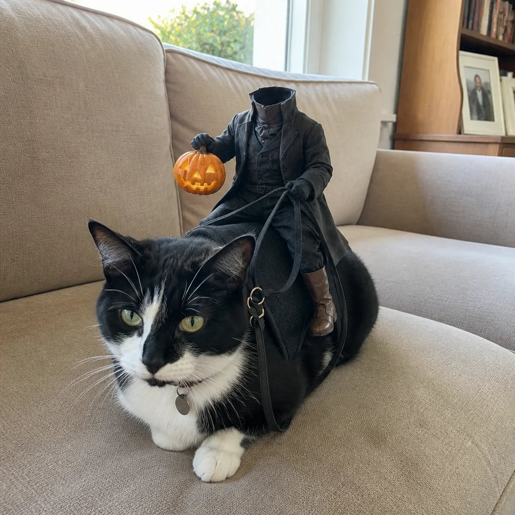 Headless Horseman Pet Costume 🎃