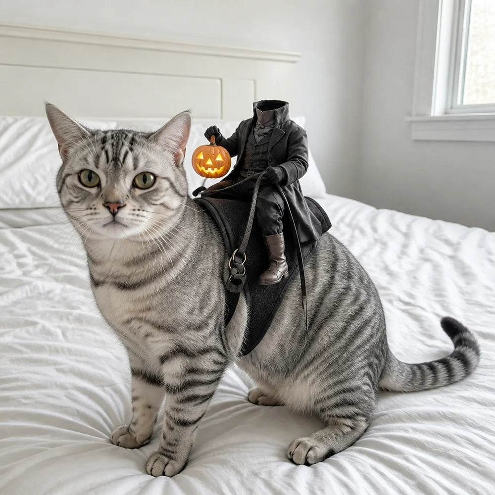 Headless Horseman Pet Costume 🎃